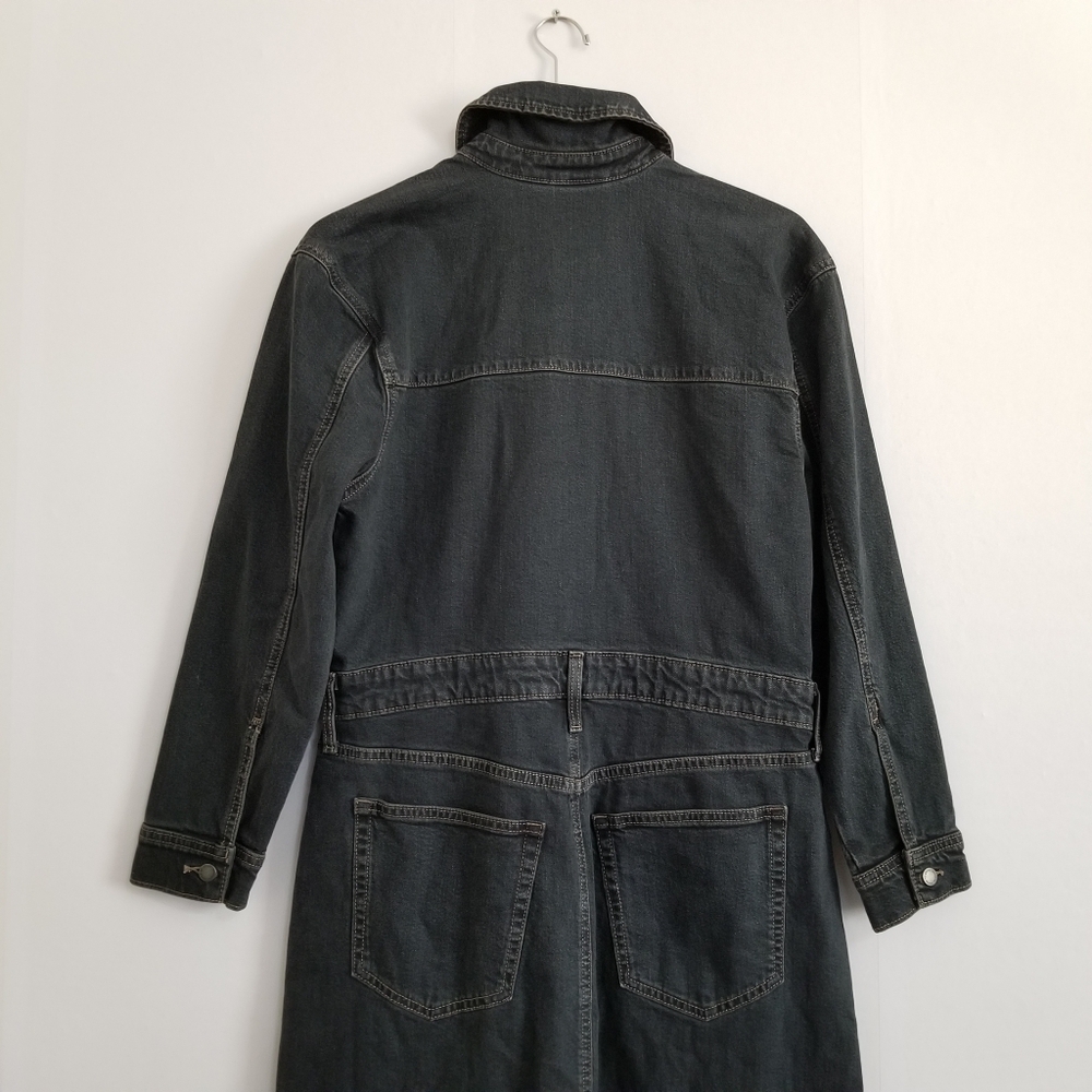 NWT Universal Thread Black Denim Dress Size 6 - Picture 6 of 9